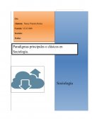 Paradigmas principales de la sociología