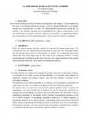 EL APRENDIZAJE EN RELACIÓN CON EL CEREBRO