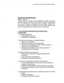 Ejecución de sentencias temario