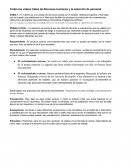 Recursos humanos y la selección de personal