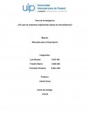 Planes de Mercadotecnia. Mercadeo para la Exportación