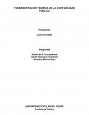 FUNDAMENTACION TEORICA DE LA CONTABILIDAD PÚBLICA