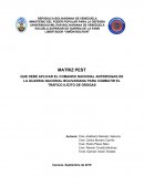 QUE DEBE APLICAR EL COMANDO NACIONAL ANTIDROGAS DE LA GUARDIA NACIONAL BOLIVARIANA PARA COMBATIR EL TRÁFICO ILÍCITO DE DROGAS