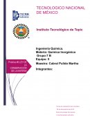 Practica Ley de la conservación de la materia