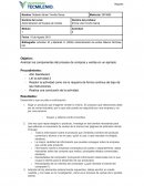 Analizar los componentes del proceso de compras y ventas en un ejemplo