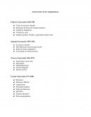 Generaciones de las computadoras