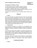 Problemas Sociales México