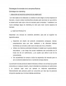 Estrategias funcionales de la empresa Backus. Estrategia de marketing