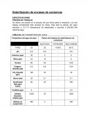 Sistema de Vapor para Esterilización de envases de conservas
