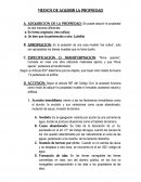 MEDIOS DE AQUIRIR LA PROPIEDAD