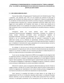 El PROGRAMA DE TRANSFORMACIÓN DE LA CALIDAD EDUCATIVA “TODOS A APRENDER” (PTA) Y SU APORTE AL MEJORAMIENTO DE LOS NIVELES DE CALIDAD EN LA EDUCACIÓN DEL DISTRITO DE SANTA MARTA