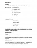 ANÁLISIS DEL CASO “EL COMERCIAL DE JUAN JUSTO Y JUAN ROLDÁN”