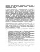 Necesidades de Gestión Escolar o Supervisión que surgen de los ambientes procesos y resultados de aprendizaje de los alumnos