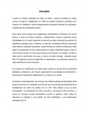 Reporte para sustancias en estado sólido
