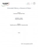 Estadística para la investigación en seguridad pública