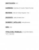 LA CULTURA CERCA TUYO: “AcercArte”