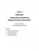 HIRATOCA “Definiendo competencias Organizacionales y personales”