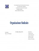 Organizaciones Sindicales