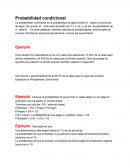 Probabilidad condicional