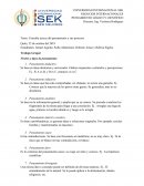 Pensamiento tipos y niveles