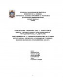 PLAN DE ACCIÓN COMUNITARIO PARA LA PRODUCCIÓN DE MANIHOT ESCULENTA CRANTZ (YUCA) ORIENTADAS AL FORTALECIMIENTO DE LA ALIMENTACIÓN