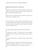 LA EDUCACION EN MEXICO Y SUS DIFERENTES PROCESOS