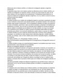 Diferencias ente el método científico y el método de investigación aplicado a ingeniería