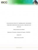 EVALUACION DEL PROYECYTO Y SENSIBILIZACION - INDICADORES FINANCIEROS ORIENTADOS PARA EVALUAR LA VIABILIDAD DE UN PROYECTO Marcos Emmanuel Jirón Miranda Diplomado en Formulación y Evaluación de Proyectos – DIPEGP05-1 Instituto IACC