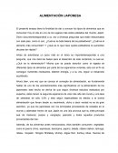 Alimentación japonesa