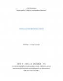 Ejercicio práctico “Análisis a las problemáticas financieras”