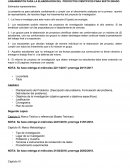 LINEAMIENTOS PARA LA ELABORACION DEL PROYECTOS CIENTIFICOS PARA SEXTO GRADO