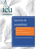 Ejercicios de Probabilidad