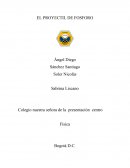 EL PROYECTIL DE FOSFORO