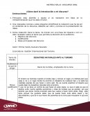 DESASTRES NATURALES ANTE AL TURISMO