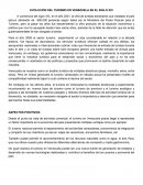 EVOLUCION DEL TURISMO EN VENEZUELA EN EL SIGLO XXI