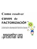 Cómo factorizar