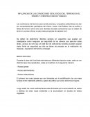 INFLUENCIAS DE LAS CONDICIONES GEOLÓGICAS PARA TUNELES