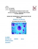 APLICACION ETAPA 2, TEMAS SELECTOS DE BIOLOGIA
