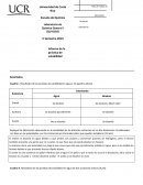 Informe de la práctica de solubilidad