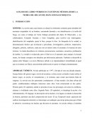 ANÁLISIS DEL LIBRO “PERDER ES CUESTIÓN DE MÉTODO, DESDE LA TEORÍA DEL RELATO DE JESÚS GONZÁLEZ REQUENA