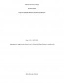 Importancia de la psicología educativa en la formación del profesional dе la educación