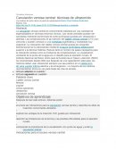 Cuidados intensivos Canulación venosa central: técnicas de ultrasonido