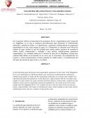 Informe química ambiental