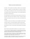 Mediación como método sustentable de resolución de conflictos