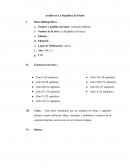 Análisis de La República de Platón