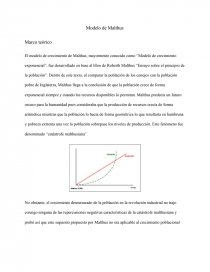 Modelo de Malthus Marco teórico - Tareas - melimendoza22