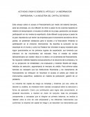 ENSAYO SOBRE EL ARTICULO “ LA INDORMACION EMPRESARIAL Y LA INDUSTRIA DEL CAPITAL DE RIESGO
