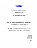 IMPLEMENTACION DE LAS NORMAS DE SEGURIDAD EN LAS PRÁCTICAS DE LA RADIOTERAPIA