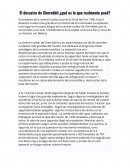 El desastre de Chernóbil ¿qué es lo que realmente pasó?