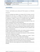 Actividades para alumnado TEA basadas en el Método TEACCH